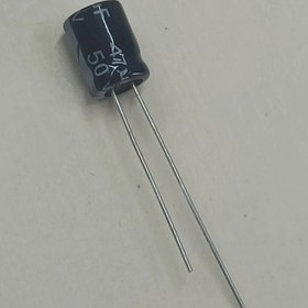 تصویر خازن الکترولیت 470 میکروفاراد 50 ولت Capacitor 470 uF 50 V