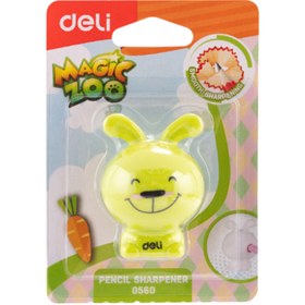 تصویر تراش مخزن دار دلی ۰۵۶۰ Pencil sharpener 0560