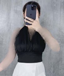 تصویر کراپ تاپ ساتن سایز آزاد 