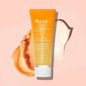 تصویر لایه بردار سه گانه ویتامین سی موراد 10ml با جعبه Murad Vit-C Triple Exfoliating facial 