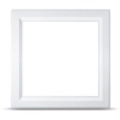 تصویر چراغ سقفی مربع توکار ۶ وات برش ۸ در ۸ آلتون رای مدل زمرد AL-DZ31 