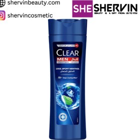 تصویر شامپو ضدشوره آقایان کلیر خنک کننده نعنایی 400 میل Clear Anti-Dandruff & Cool Sport Menthol Shampoo For Men