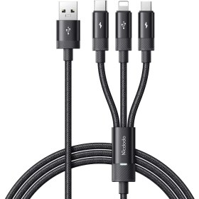 تصویر کابل سه سر مک دودو Mcdodo CA-5790 3 In 1 USB Data Cable 