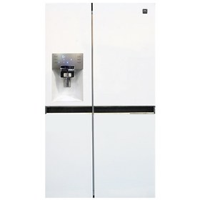 تصویر یخچال و فریزر ساید بای ساید 34 فوت دوو مدل D2S-0034MW ا Daewoo D2S-0034MW Side By Side Refrigerator Daewoo D2S-0034MW Side By Side Refrigerator