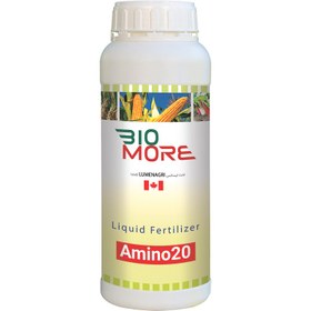 تصویر کود مایع آمینو اسید بیومور Amino20 biomore