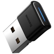 تصویر دانگل بلوتوث USB بیسوس مدل BA04 ZJBA000001 اصل Baseus Bluetooth Receiver Adapter ZJB0000001