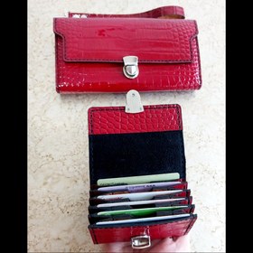 تصویر کیف پول چرم طبیعی 