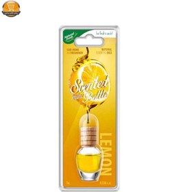 تصویر خوشبو کننده ماشین نچرال فرش مدل Bottle Lemon 