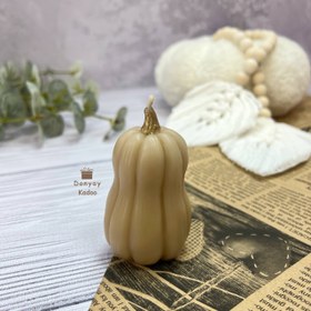 تصویر شمع کدو حلوایی 