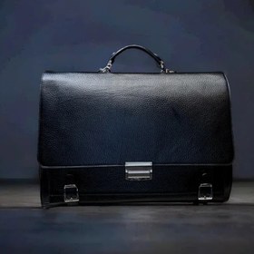 تصویر کیف اداری مردانه چرم ویان مدل انگلیسی فلوتر (چرم طبیعی) 