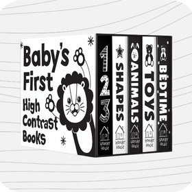 تصویر Baby's first high contrast books 