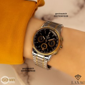 تصویر ساعت لاکسمی کرنوگراف فلزی زنانه ا LAXMI LAXMI