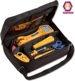 تصویر کیف ابزار مخابراتی فلوک Fluke Networks 11290000 Electrical Contractor Telecom Kit 