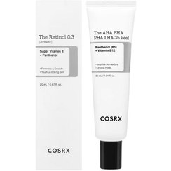 تصویر کرم رتینول ۰.۱ ضد چروک و جوانساز حجم ۲۰ میل 