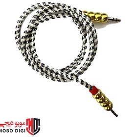 تصویر کابل aux یک متری کد207 