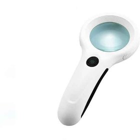 تصویر ذره بین دستی چراغدار MG9586 4X UV 