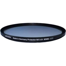 تصویر فیلتر لنز یو وی 82 میلیمتر اشنایدر Schindler BLUE COTING MC-UV 82mm Filter 