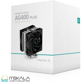 تصویر خنک کننده پردازنده دیپ کول مدل AG400 Plus DeepCool AG400 Plus CPU Cooling