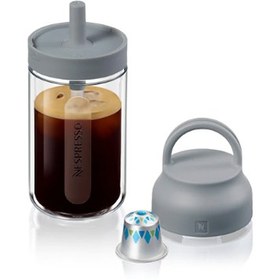 تصویر بطری نسپرسو سایز 350 میلی لیتر on the go bottle small Nespresso 