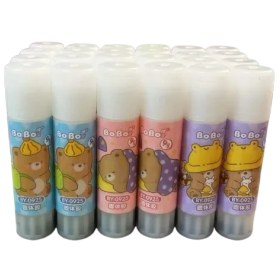 تصویر چسب ماتیکی طرح خرسی 