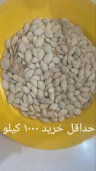 تصویر تخمه کدو آجیلی درجه یک فله (کیلویی) 
