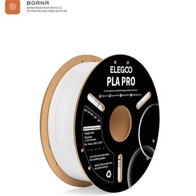 تصویر فیلامنت PLA Pro برند ELEGOO - سفید MT-FLM-EG-PLA-PR-WH-1KG-EE