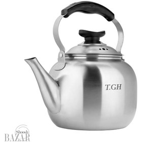 تصویر کتری 3008 استیل تابناک قیطاسی 3008 stainless steel Qitasi kettle