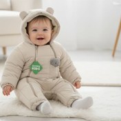 تصویر کاپشن سرهمی سیلیکونی داخل خز 