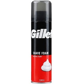 تصویر فوم اصلاح Gillette با رایحه اصلی 200 میل 