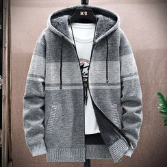 تصویر سویشرت مردانه بافت خزدار کد 8898 