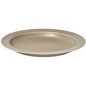 تصویر ظرف سرو ایکیا STOCKHOLM 2025 IKEA ceramic serving bowl, beige, 34 cm