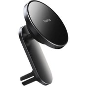 تصویر هولدر و شارژر وایرلس بیسوس مدل WXJN-01 Baseus WXJN-01 Big Energy Car Mount Wireless Charger