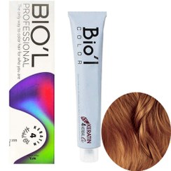 تصویر رنگ مو بیول شماره 7.8 رنگ بلوند شکلاتی متوسط حجم 100 میلی لیتر Biol Hair Color No. 7.8 Chocolate Blonde Color Medium Volume 100ml