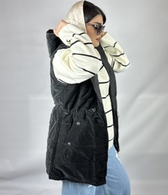 تصویر پافر مشکی بلند کد195 