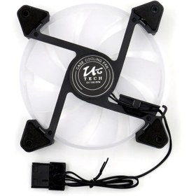 تصویر فن کیس 12 × 12 Uctech مدلRGB UC-130F 