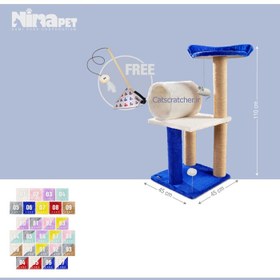 تصویر درخت گربه نیناپت کد F1 Ninapet Cat tree F1 Model