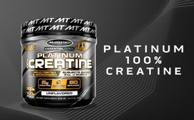 تصویر کراتین پلاتینیوم ۴۰۰ گرمی ماسل تک آمریکا PLATINUM CREATINE