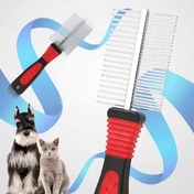 تصویر شانه و گره باز کن سگ و گربه دوگز Dougez Dog & Cat Hair Detangler & Brush