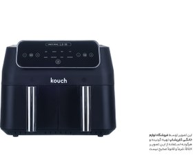 تصویر سرخ کن کوخ مدل KOUCH KFD-2110 Kouch 3 Basket Air Fryer Model: KFD-2110