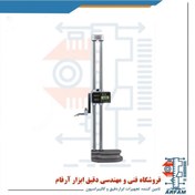 تصویر کولیس پایه دار دیجیتال آسیمتو 60 سانتی متر مدل 0-24-627 Asimeto Double Beam Digital Height Gauge 627-24-0