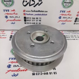 تصویر چهار شاخ کلاچ ( دیسک ) زیر و رو موتور پالس NS 200 ان اس و RS ار اس کیفیت درجه 1 هندی 