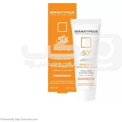 تصویر کرم ضد آفتاب SPF50 درماتیپیک Dermatypique مدل نچرال بژ مناسب پوست نرمال و خشك حجم 50 میلی لیتر 