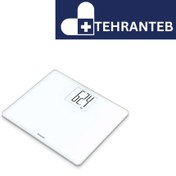 تصویر ترازوی دیجیتال شیشه ای بیورر مدل GS340 XXL ظرفیت ۲۰۰ کیلوگرم 