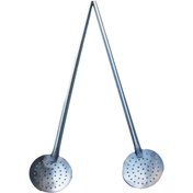 تصویر کفگیر استیل بزرگ رستورانی 