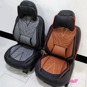 تصویر روکش صندلی چرمی رنو مناسب ال 90 