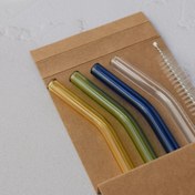 تصویر پک 4 تایی نی رنگی همراه نی شور 