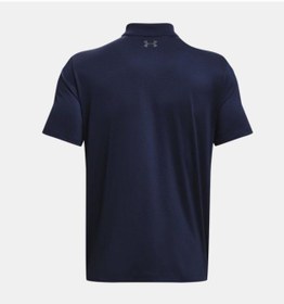 تصویر تی شرت مشکی مردانه لباس عملکرد Ua 30 Polo 1377374 410 آندرامور Under Armour 