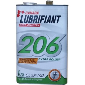 تصویر روغن موتور SL 10_40 کانادا لوبریفنت 4 لیتری مناسب برای 206 Motor oil SL 10_40 Canada lubricant 4 liters suitable for 206