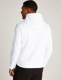 تصویر هودی پلوور با طرح گرافیکی برند Calvin Klein Graphic Print Pullover Hoodie