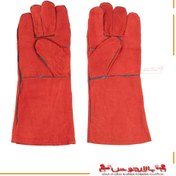 تصویر دستکش جوشکاری پژو مدل PEG1 کپی Welding gloves